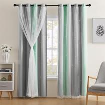 Cortinas XiDi Star Blackout 86x244 cm Quarto de meninas Cortinas XiDi Star Blackout 86x244 cm Quarto de meninas