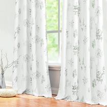 Cortinas XTMYI Sage Green 214 cm de comprimento 80% Blackout 2 painéis Cortinas XTMYI Sage Green 214 cm de comprimento 80% Blackout 2 painéis