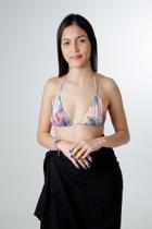 Cortininha Estampado Escama Alça Escama Cortininha Estampado Escama Alça Escama