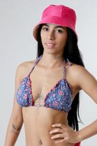 Cortininha Ripple Estampado Floral/Rosa Pink Dupla face Rosa Pink Cortininha Ripple Estampado Floral/Rosa Pink Dupla face Rosa Pink