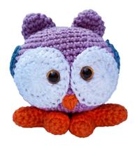 Coruja Amigurumi Crochê - Bicho Bola