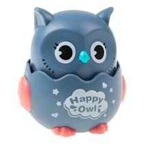 Coruja aperta e anda brinquedo divertido art brink