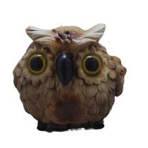 Coruja Bola em Gesso: Um toque de charme e mistério para sua decoração!