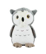 Coruja Cinza ou Marrom 23cm Pelúcia