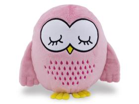 Coruja de Pelúcia 25cm Anti-alérgica Decoração