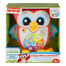 Coruja De Plástico Infantil Linkimals HJM72-Mattel - Fisher Price