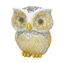 Coruja Decorativa Em Resina inteligência Sabedoria conhecimento Sorte 14