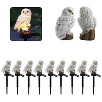 Coruja Lumianaria Solar Decoraçao Casa Quintal Jardim Kit 9 Uni Multiuso Resistente Aves Iluminacao Coruja Lumianaria Solar Decoraçao Casa Quintal Jardim Kit 9 Uni Multiuso Resistente Aves Iluminacao