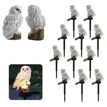 Coruja Luminaria Solar Kit 11 Uni Enfeite Casa Jardim Quintal Decoracao Iluminacao Resistente Luz led Multiuso Resistente Coruja Luminaria Solar Kit 11 Uni Enfeite Casa Jardim Quintal Decoracao Iluminacao Resistente Luz led Multiuso Resistente