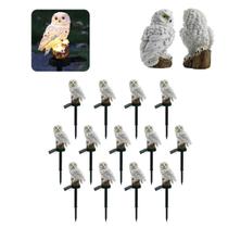 Coruja Luminaria Solar Kit 13 Uni Decoraçao Jardim Casa Quintal Multiuso Acende Luz Led Resistente Escultura Coruja Luminaria Solar Kit 13 Uni Decoraçao Jardim Casa Quintal Multiuso Acende Luz Led Resistente Escultura