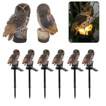 Coruja Luminaria Solar Kit 6 Uni Enfeite Casa Jardim Quintal Iluminacao Decoracao Resistente Luz led Multiuso Resistente Coruja Luminaria Solar Kit 6 Uni Enfeite Casa Jardim Quintal Iluminacao Decoracao Resistente Luz led Multiuso Resistente