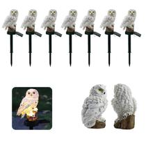 Coruja Luminaria Solar Kit 7 Uni Jardim Quintal Casa Decoraçao Enfeite Multiuso Luz Led Resistente Escultura Aves Coruja Luminaria Solar Kit 7 Uni Jardim Quintal Casa Decoraçao Enfeite Multiuso Luz Led Resistente Escultura Aves