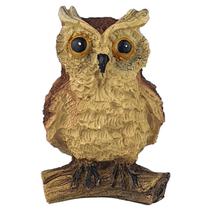 Coruja Miniatura Bola decoração enfeite de Resina