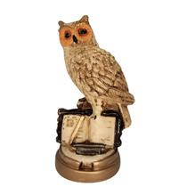 Coruja no Livro em Gesso: Conhecimento e Sabedoria para sua Decoração