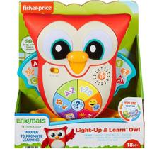 Coruja Olhos Luminosos Linkmals Fisher-Price Mattel