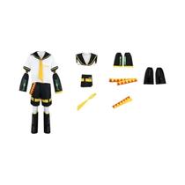 Cosplay Anime Rin e Len Kagamine - Uniforme JK para Halloween e Comic Con
