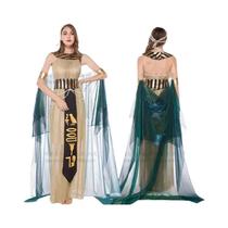 Cosplay de Rainha Grega e Egípcia para Casais - Traje de Halloween