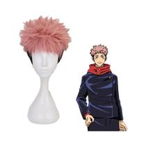 Cosplay Itadori Yuji Jujutsu Kaisen - Peruca, Jaqueta e Calças para Halloween