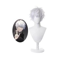 Cosplay Jujutsu Kaisen Megumi Fushiguro - Uniforme Escolar com Jaqueta, Calças e Peruca