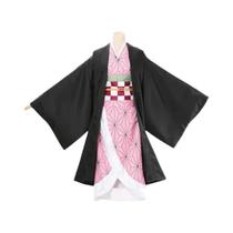 Cosplay Nezuko Kamado - Demon Slayer: Uniforme para Adultos e Crianças Cosplay Nezuko Kamado - Demon Slayer: Uniforme para Adultos e Crianças