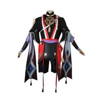 Cosplay Scaramouche Genshin Impact - Traje Completo para Halloween e Comic Con