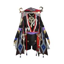 Cosplay Scaramouche Genshin Impact - Traje Completo para Halloween e Comic Con