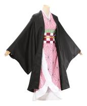 Cosplay Traje Anime Demon Slayer Nezuko Kimono