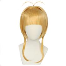Cosplay Wig Card Captor Anime Synthetic para Halloween