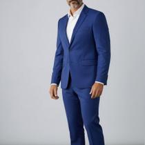 Costume azul regular fit Fideli - 48