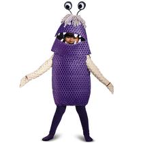 Costume Disguise Boo Deluxe Toddler Purple Tamanho 3T-4T