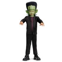 Costume Disguise Frankenstein para crianças, tamanho pequeno, médio