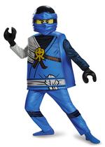 Costume Disguise Jay Deluxe Ninjago LEGO para crianças de 10 a 12 anos