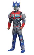 Costume Disguise Optimus Prime Muscle para crianças Transformers