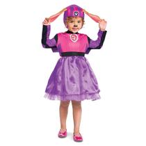 Costume Disguise Paw Patrol Skye Hat Macacão Infantil 3T-4T