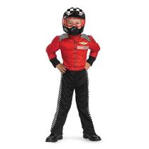 Costume Disguise Turbo Racer para meninos de 4 a 6 anos com capacete