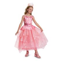 Costume Disguise Wicked Glinda Deluxe Official Pink Girl 10-12 Costume Disguise Wicked Glinda Deluxe Official Pink Girl 10-12