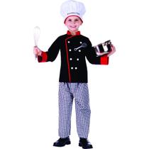 Costume Dress Up America Chef Costume para crianças e meninos Costume Dress Up America Chef Costume para crianças e meninos