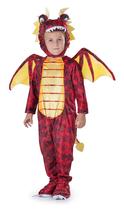Costume Dress Up America Dragon para crianças Red Dragon Costume Dress Up America Dragon para crianças Red Dragon