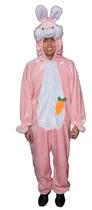 Costume Dress Up America Easter Bunny Adult Pink One Size