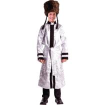 Costume Dress Up America Silver Grand Rabbi Coat para adultos