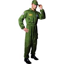 Costume Dress Up America Top Gun Air Force Fighter Pilot Adulto Costume Dress Up America Top Gun Air Force Fighter Pilot Adulto