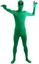 Costume Gaoin Full Body Alien Spandex masculino e feminino