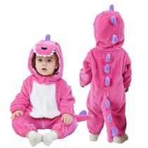 Costume LOLANTA Dinosaur Stitch, macacão para bebês e crianças de 3,5 a 4,5 anos