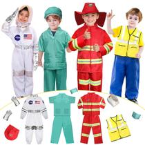 Costume LOYO Kids Role Play Dress Up para crianças de 3 a 8 anos, 4 conjuntos Costume LOYO Kids Role Play Dress Up para crianças de 3 a 8 anos, 4 conjuntos