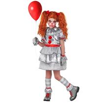 Costume Morph Movie Clown para meninas, Halloween, tamanho XL
