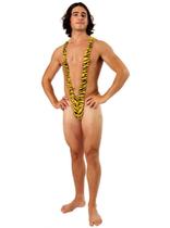 Costume Orion Costumes Borat Mankini Tiger Print Tanga