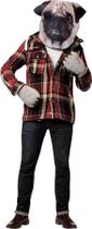 Costume Rasta Imposta Doggie Kit Head and Paws para homens Costume Rasta Imposta Doggie Kit Head and Paws para homens