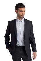 Costume Slim Delucca 2 Botões Preto Costume Slim Delucca 2 Botões Preto