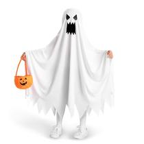 Costume Spooktacular Creations Kids Ghost com bolsa de abóbora
