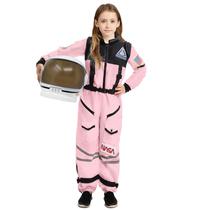 Costume Spooktacular Creations Pink Astronaut para meninas Costume Spooktacular Creations Pink Astronaut para meninas